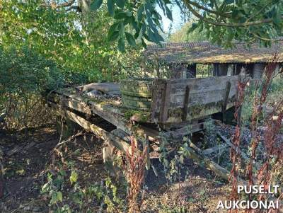 Traktorinė priekaba 1988 m. parduodama Santarvės g. 3, Šilavote, pradinė kaina 250 EUR