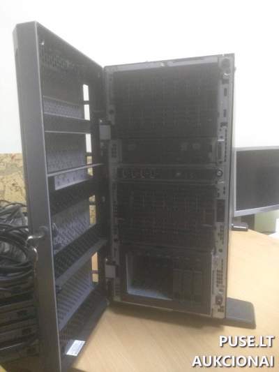 Serveris HP ProLiant ML 350p G8 parduodamas pakartotiniame aukcione nuo 140 EUR