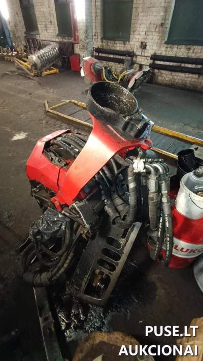 Kirtimo galva Rokiškyje, pradinė kaina 1225 EUR, defektuota technika aukcione