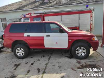 Diesel Mitsubishi Pajero Sport 2006m. 85 kW aukcionas Šakiuose, pradinė kaina 1500 EUR