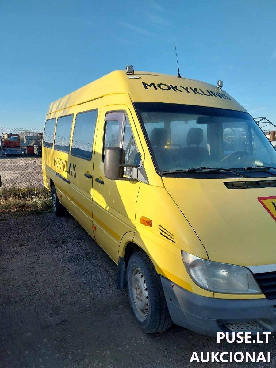 Mokyklinis autobusas Mercedes-Benz Sprinter 308 Mažas autobusas 4