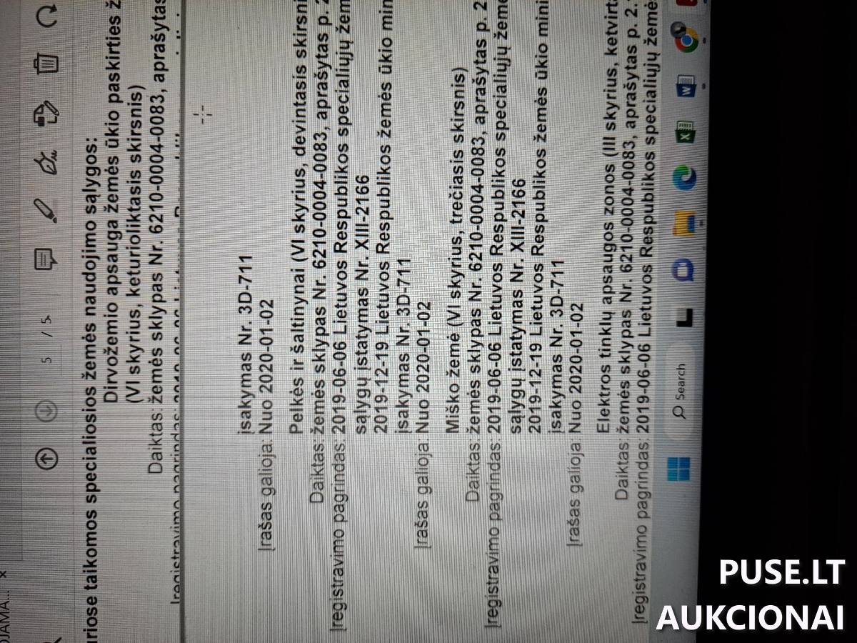 Žemės sklypas Sklypai Gudeikiai, Dubingių sen., Molėtų r. sav. 1