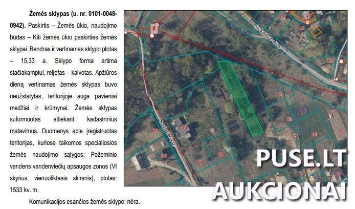 Žemės sklypas Sklypai Naujaneriai, Verkių sen., Vilniaus m. sav. 4