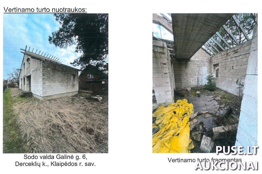 Sodo namas Pastatai Galinė g. 6, 96396 Dercekliai, Priekulės sen., Klaipėdos r. sav. 2