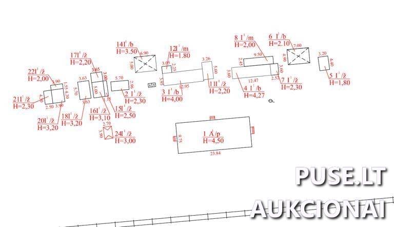 Butas Patalpos/Butai Geležinkelio g. 1, 81114 Daugėliai, Kuršėnų kaimiškoji sen., Šiaulių r. sav. 1
