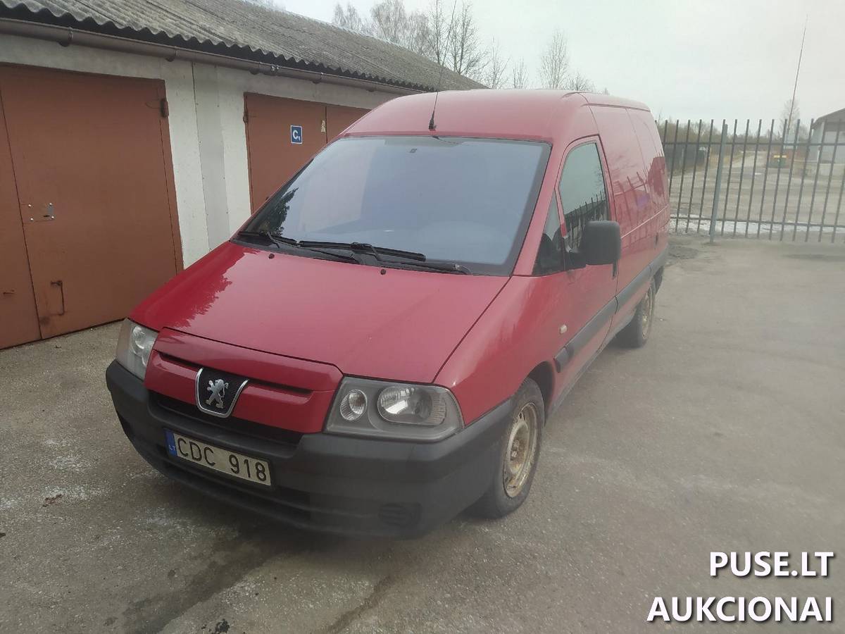A/m "PEUGEOT EKSPERT"FG Krovininis automobilis iki 3,5t. 2