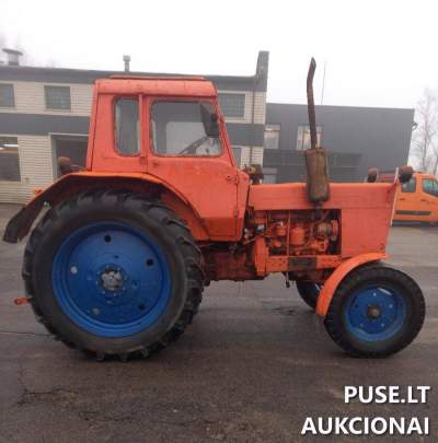Traktoriaus MTZ 80 pakartotinis aukcionas pradine kaina 1500 EUR