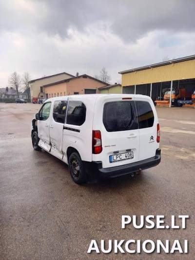 Keleivinis automobilis Citroen Berlingo 2020 m. pradinė kaina 5000 EUR