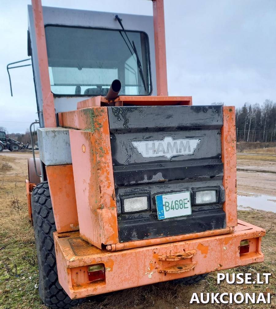 Vibrovolas Hamm 3011D Traktoriai, savaeigės mašinos, priekabos, puspriekabės 1