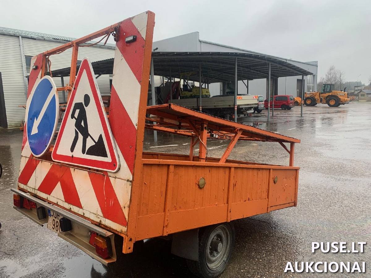 Priekaba ,,Bazaltas-1" Priekaba, kai b.m.  mažiau arba lygu  0,75t. 3
