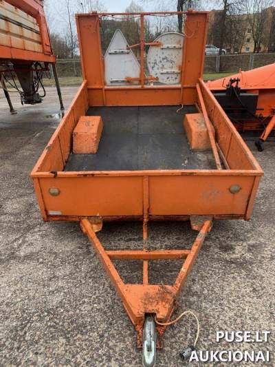 Pakartotinis priekabos „Bazaltas-1“ aukcionas su 500 EUR pradine kaina