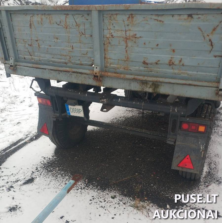 Traktorinė priekaba 2PTC 4,5 Traktoriai, savaeigės mašinos, priekabos, puspriekabės 3