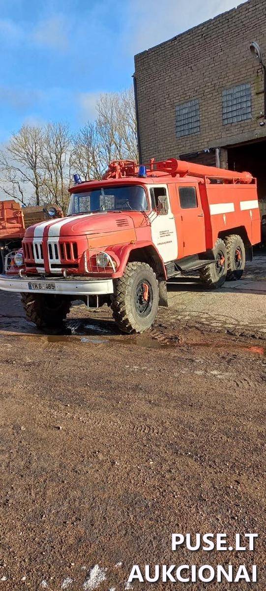 Gaisrinis automobilis ZIL131 Lengvasis automobilis 1