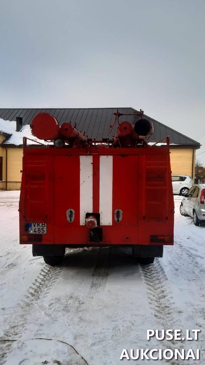 Gaisrinis automobilis ZIL131 Lengvasis automobilis 7