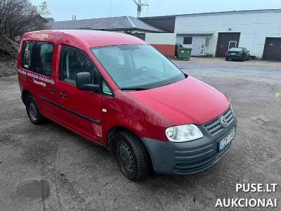 Parduodamas naudotas lengvasis automobilis VW CADDY 2006 m. Trakų rajone, pradinė kaina 550 EUR