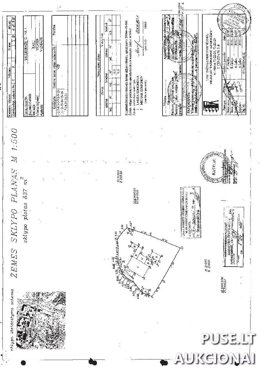 Žemės sklypas Sklypai Saulėgrąžų g. 4, 11347 Vilnius, Vilniaus m. sav. 8