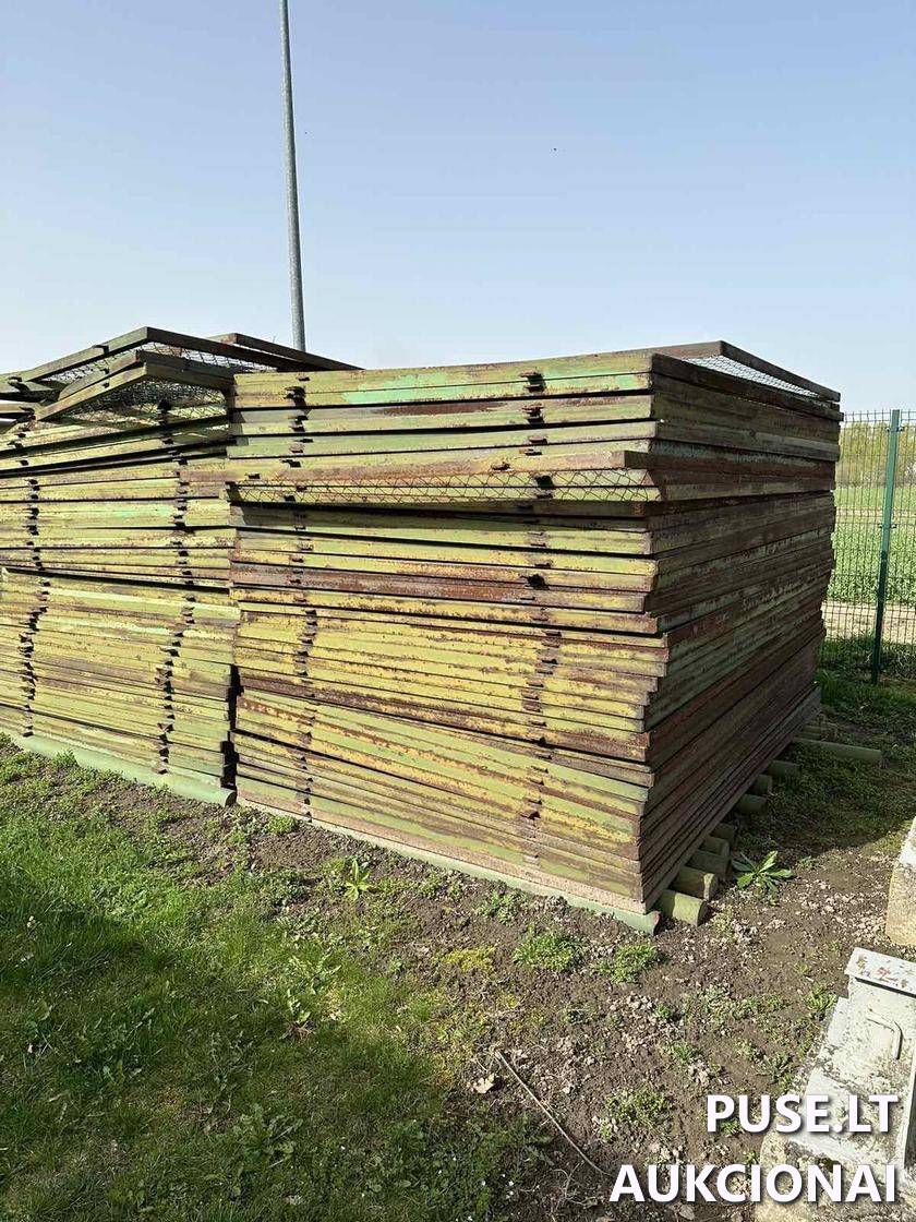 Tvoros, stulpai ir kitos metalo konstrukcijos Kitas turtas 2