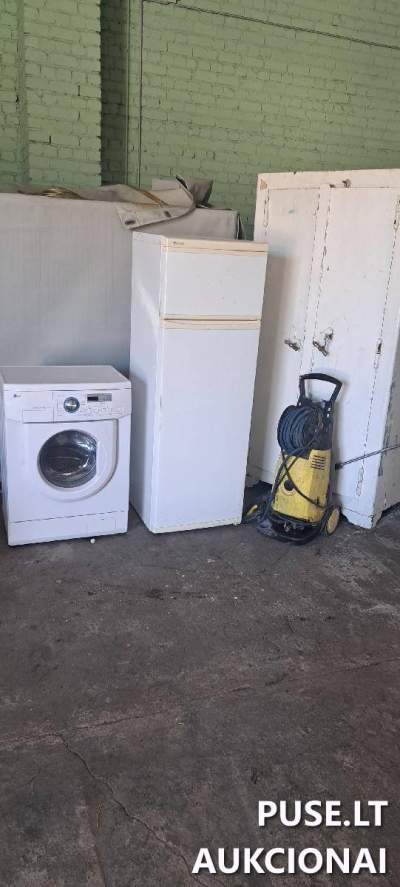 Buitinė technika ir sodo įranga aukcione nuo 50 EUR Pagėgiuose