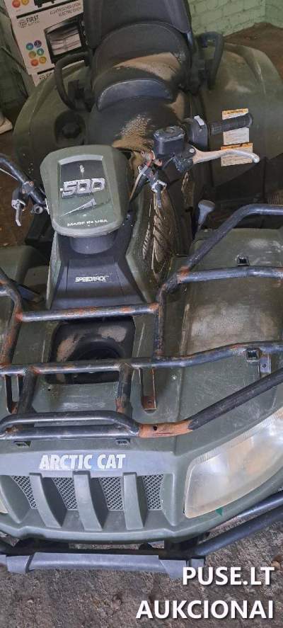 Keturratis motociklas 500cc 2006 m. parduodamas aukcione už 100 EUR