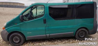 Parduodamas keleivinis automobilis Renault Trafic 2006 m. Kybartuose pradinė kaina 800 EUR
