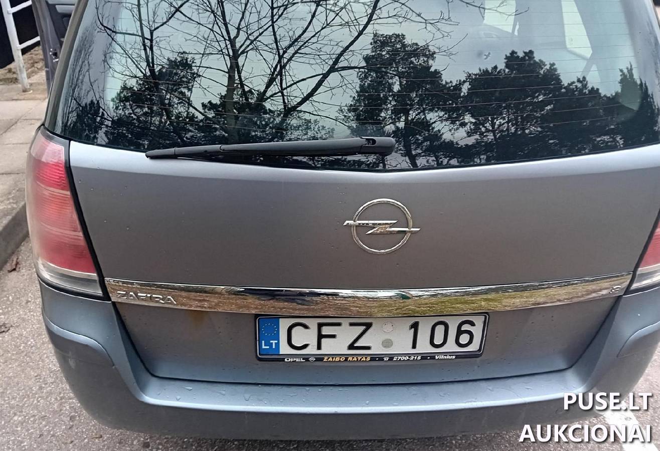 Opel Zafira  CFZ106 Lengvasis automobilis 7