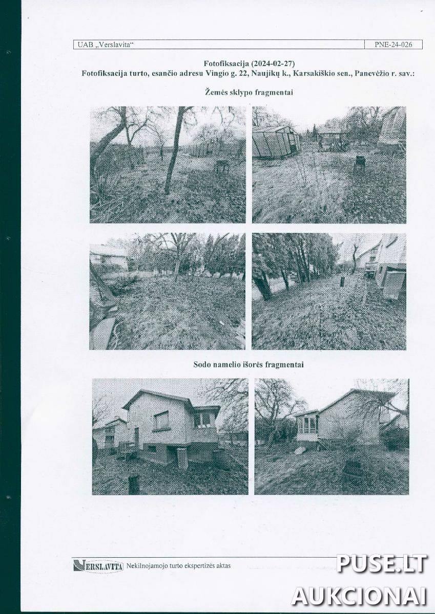 Žemės sklypas Sklypai Vingio g. 22, 38443 Naujikai, Karsakiškio sen., Panevėžio r. sav. 2