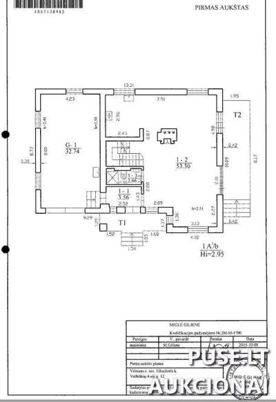 Gyvenamasis namas Vilniaus r. sav., Verbiškių 4-oji g. 12 su pradine 181600 EUR kaina