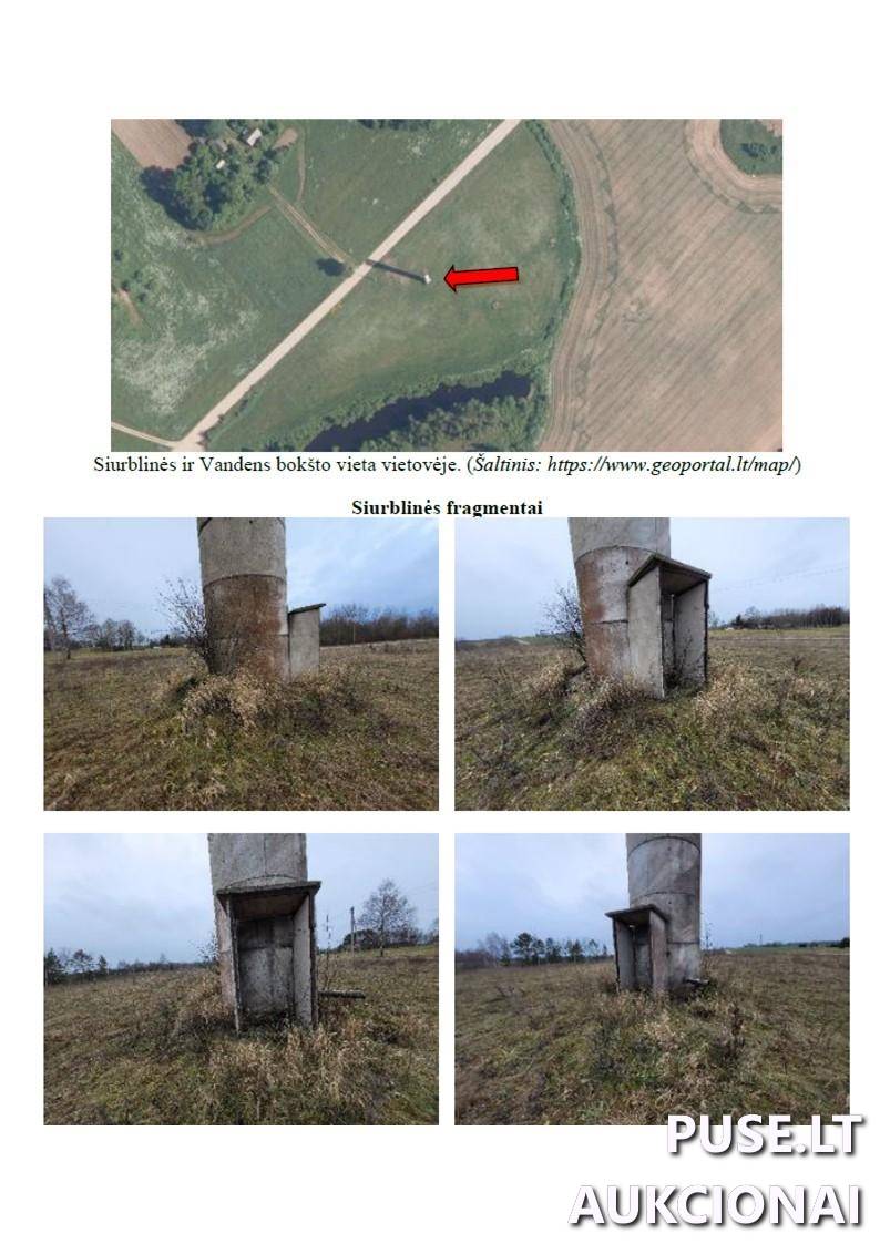 Vandens bokštas Kiti statiniai Papilių g. 20, 42221 Audronys I, Obelių sen., Rokiškio r. sav. 1