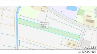 1/3 Žemės ūkio paskirties sklypo dalis Joniškio r. Darginių kaime nuo 1244 EUR