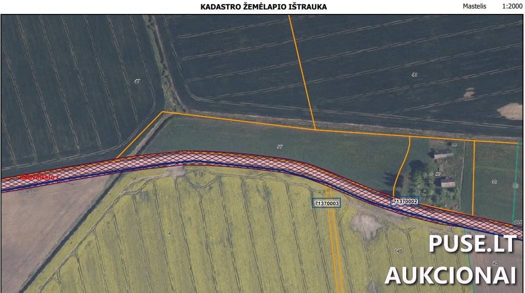 Žemės sklypas Sklypai Miežaičiai, Radviliškio sen., Radviliškio r. sav. 1