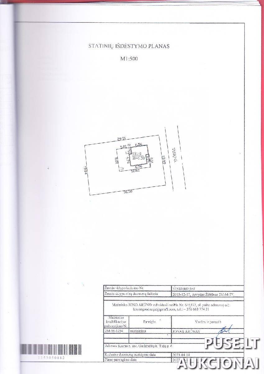 Sodo pastatas Pastatai Tujų g. 6, 53454 Gaižėnėliai, Ringaudų sen., Kauno r. sav. 2
