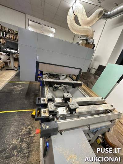 Parduodamas CNC apdirbimo centras Felder KG Sode g. 26 Šiauliuose pradinė kaina 36101 EUR