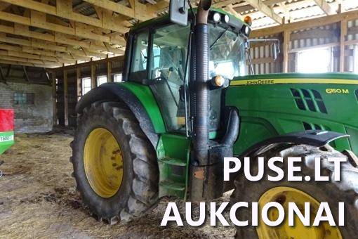 Ratinis traktorius John Deere 6150M Traktoriai, savaeigės mašinos, priekabos, puspriekabės 1