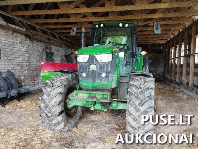 Ratinis traktorius John Deere 6150M Traktoriai, savaeigės mašinos, priekabos, puspriekabės 2
