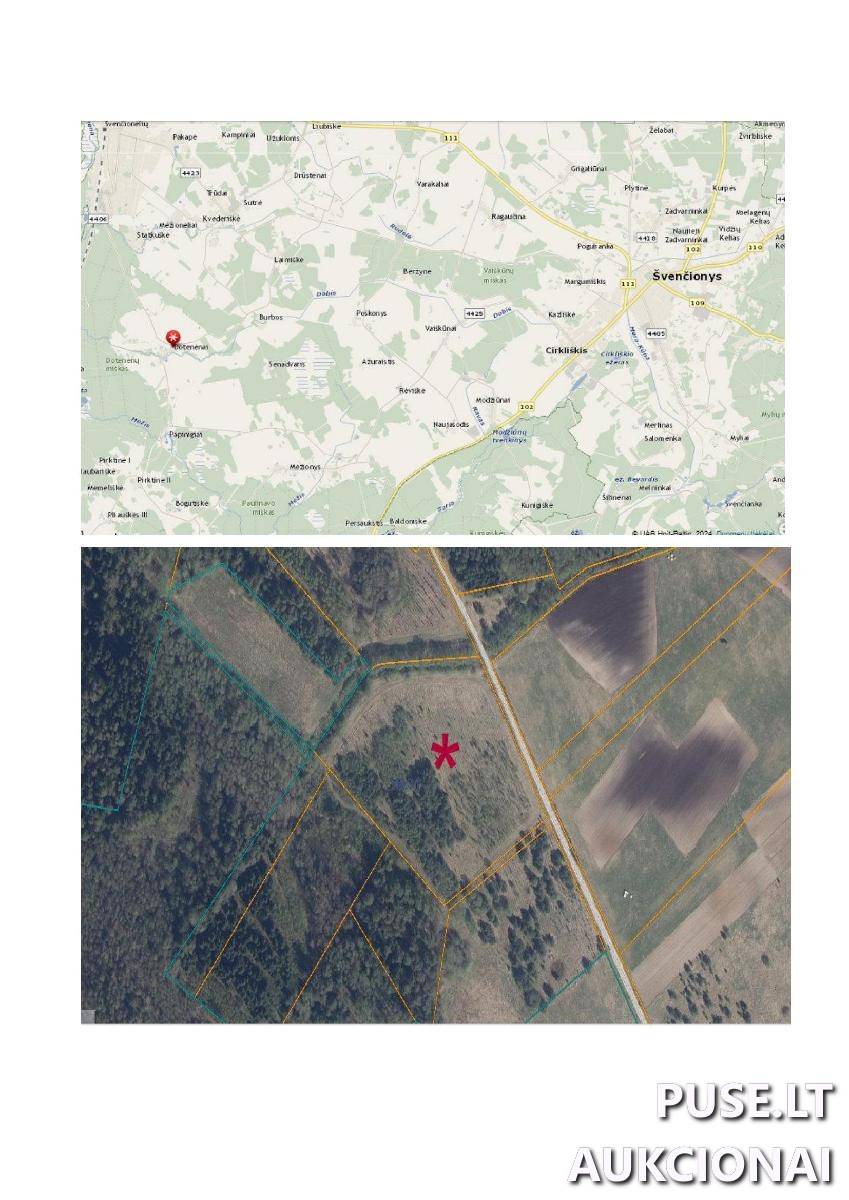 Žemės sklypas Sklypai Dotenėnų g., Dotenėnai, Švenčionėlių sen., Švenčionių r. sav. 2