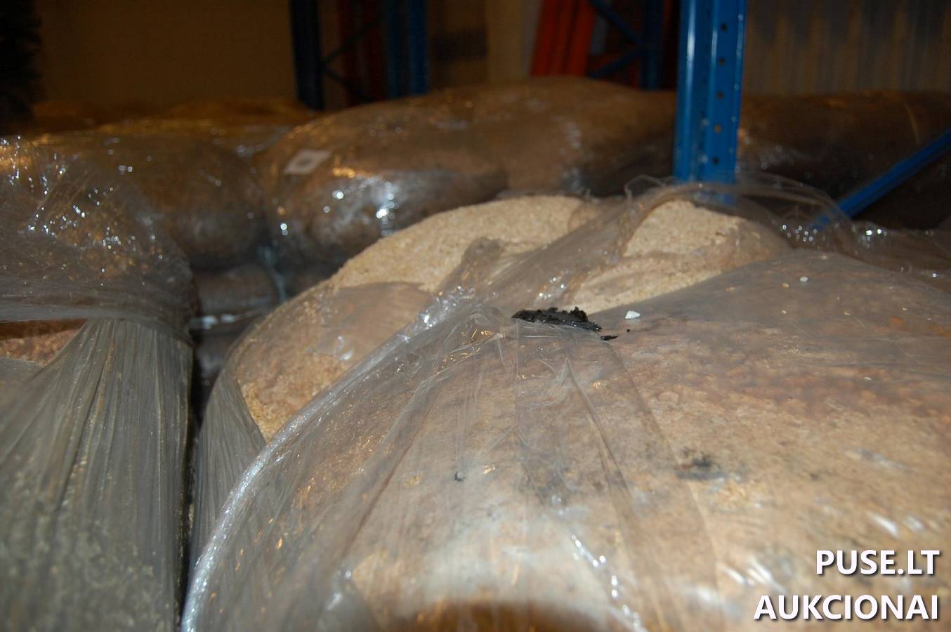 64800 kg medienos kuro granulių Kitas turtas 5