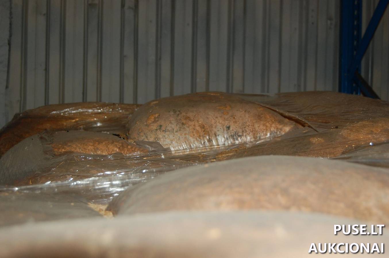 64800 kg medienos kuro granulių Kitas turtas 6
