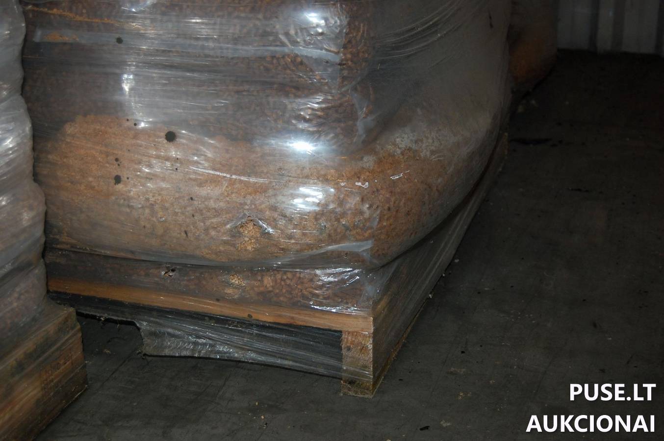 64800 kg medienos kuro granulių Kitas turtas 7