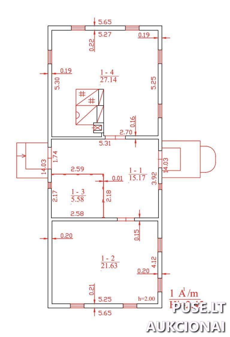Gyvenamasis namas Pastatai Lakštingalų g. 3, 64403 Pievagaliai, Punios sen., Alytaus r. sav. 3