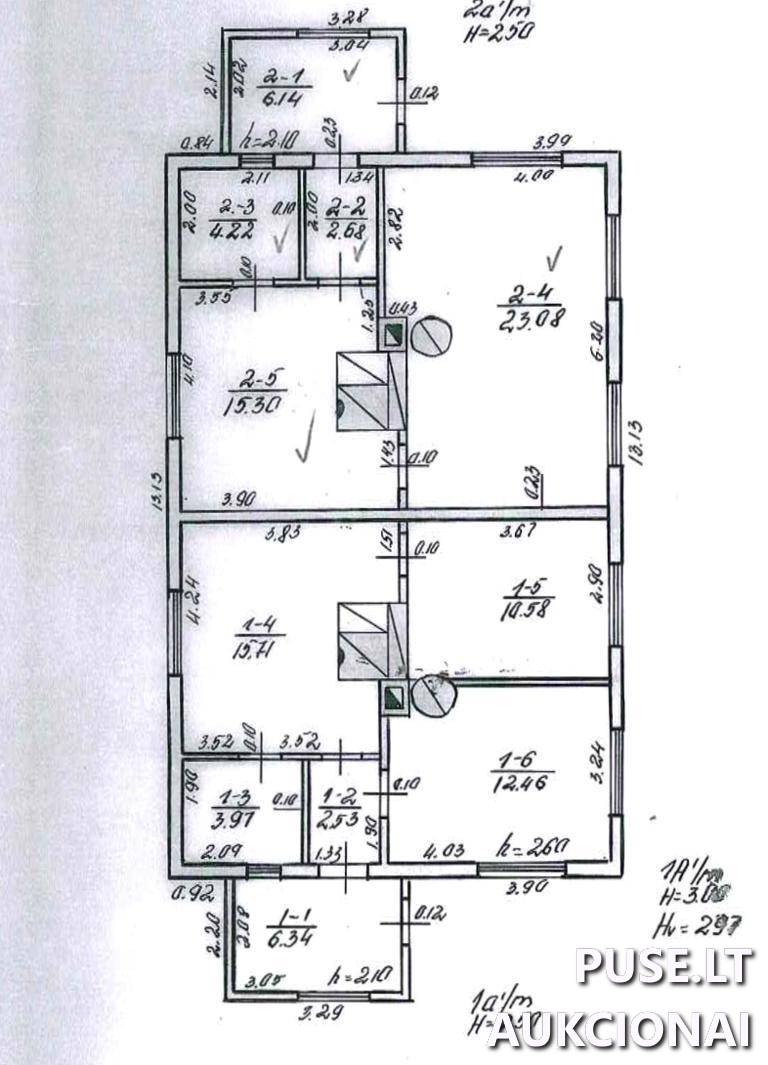Gyvenamasis namas Pastatai Kalbutiškės 6, 42261, Jūžintų sen., Rokiškio r. sav. 1