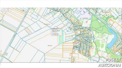 Žemės ūkio paskirties sklypo dalis Raseinių rajone, Mirklių kaime, 1284 EUR pradinė kaina