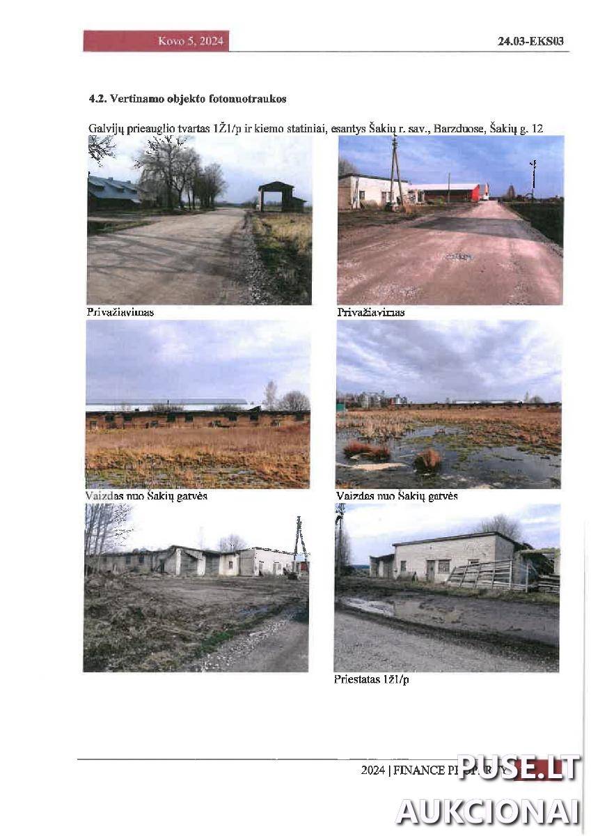 Galvijų prieauglio tvartas Pastatai Šakių g. 12, 71282 Barzdai, Barzdų sen., Šakių r. sav. 3