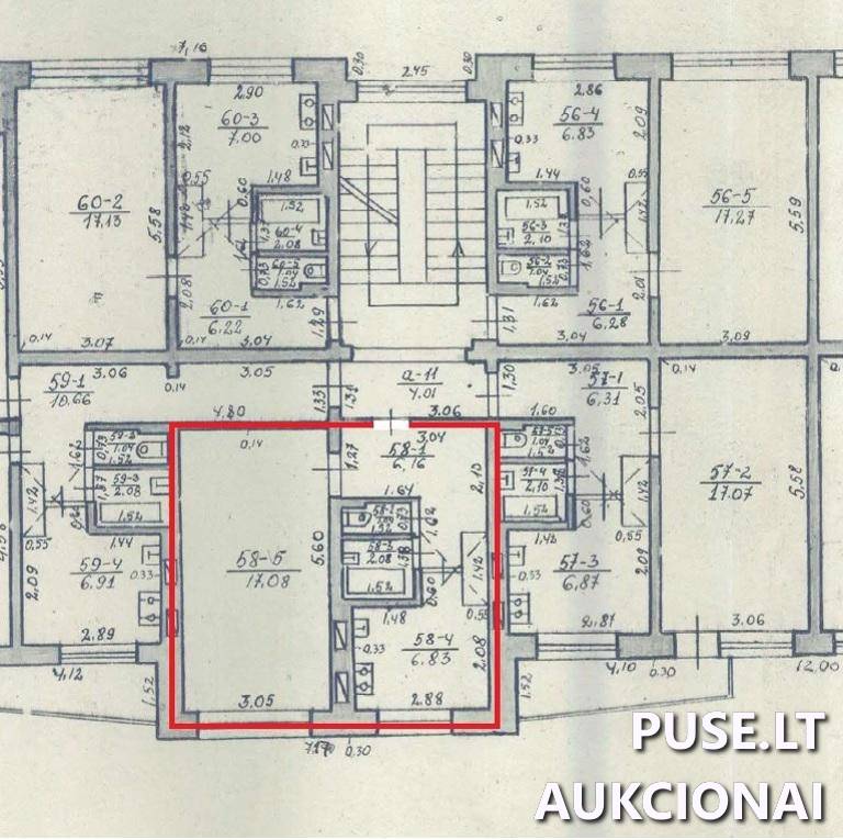 Butas Patalpos/Butai Vištyčio g. 36A, 70431 Kybartai, Kybartų sen., Vilkaviškio r. sav. 1