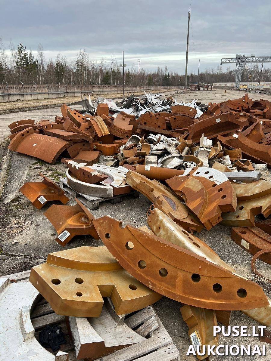 Įvairių rūšių metalo laužas (plieno metalo laužas perlito klasės, plieno metalo laužas martensito klasės, austenitinio plieno laužas) Kitas turtas 5