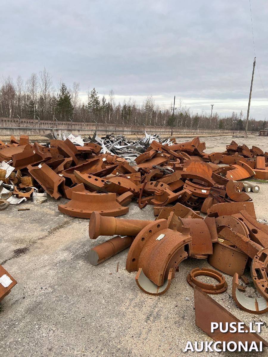 Įvairių rūšių metalo laužas (plieno metalo laužas perlito klasės, plieno metalo laužas martensito klasės, austenitinio plieno laužas) Kitas turtas 7