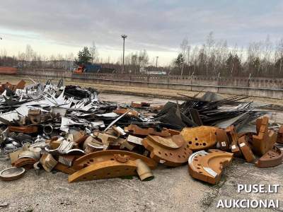 Metalo laužo aukcionas Visagino savivaldybėje 86209 EUR pradinė kaina