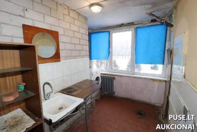 Vieno kambario butas Panevėžyje, Nemuno g. 12 pradinė kaina 5600 EUR