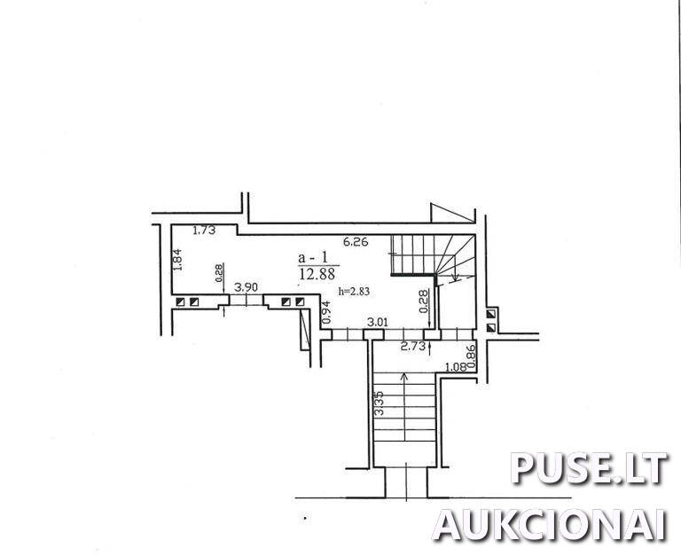 Butas Patalpos/Butai Norkaičių g. 1, 99404 Berciškė, Saugų sen., Šilutės r. sav. 7