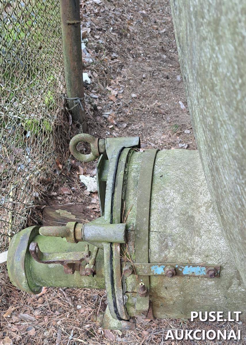 10 tonų talpa organinėms trąšoms laikyti pagaminta iš stiklo pluošto Kitas turtas 8