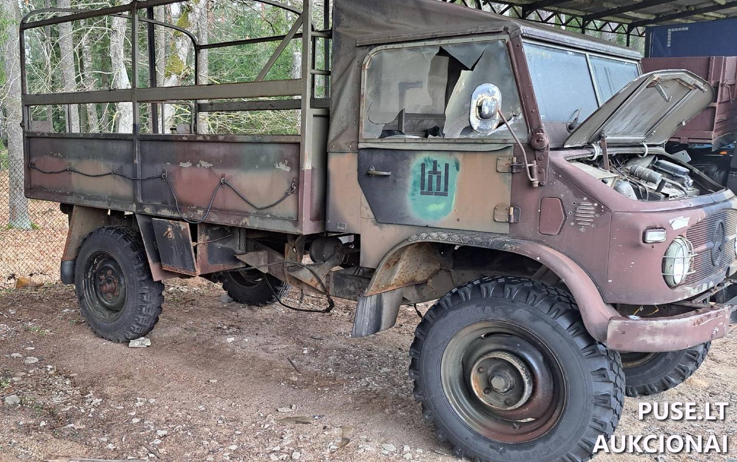 UNIMOG S 404 Krovininis automobilis nuo 3,5t. iki 12t. 9